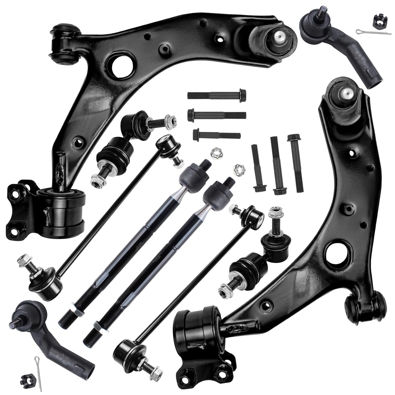 Amazon.com: Detroit Axle - 10pc Front End Suspension Kit for 04-09