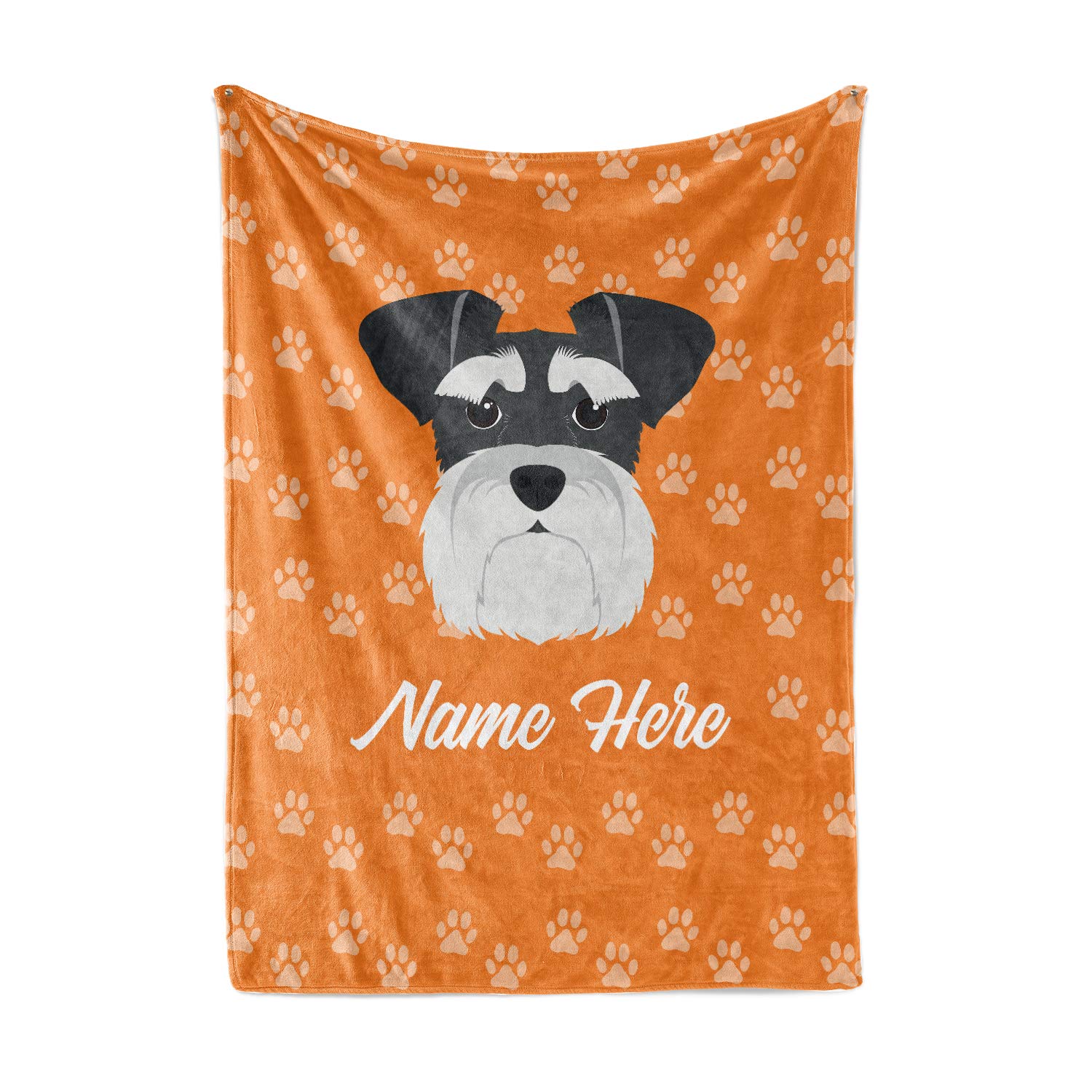 schnauzer throw blanket