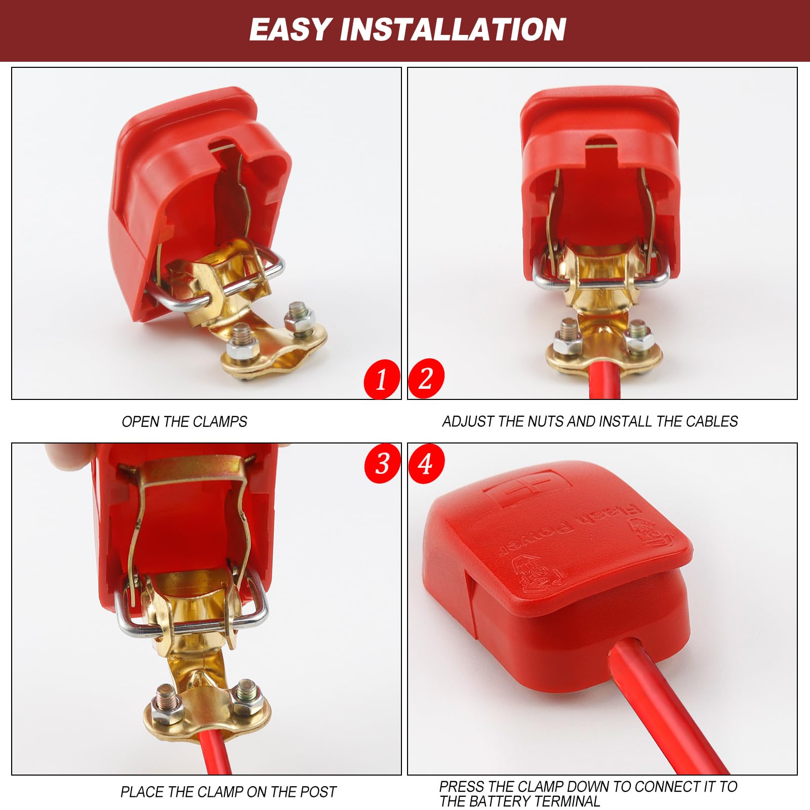 Kit Morsetti Batteria Cappucci - Cavi Elettrici - MTO Nautica Store - Foto 7
