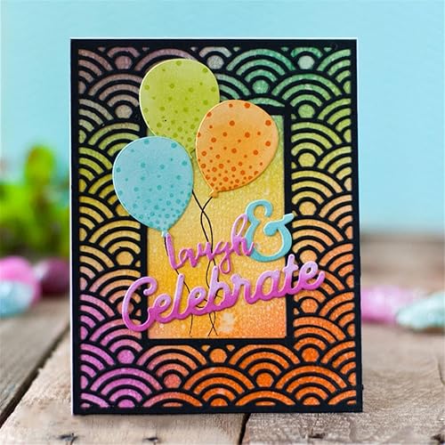 Miniatura 8 de Troqueles de corte Marco de fondo 3D Plantillas de metal Scrapbooking Herramientas DIY Craft Embossing Plantilla para tarjetas de papel scrapbooking