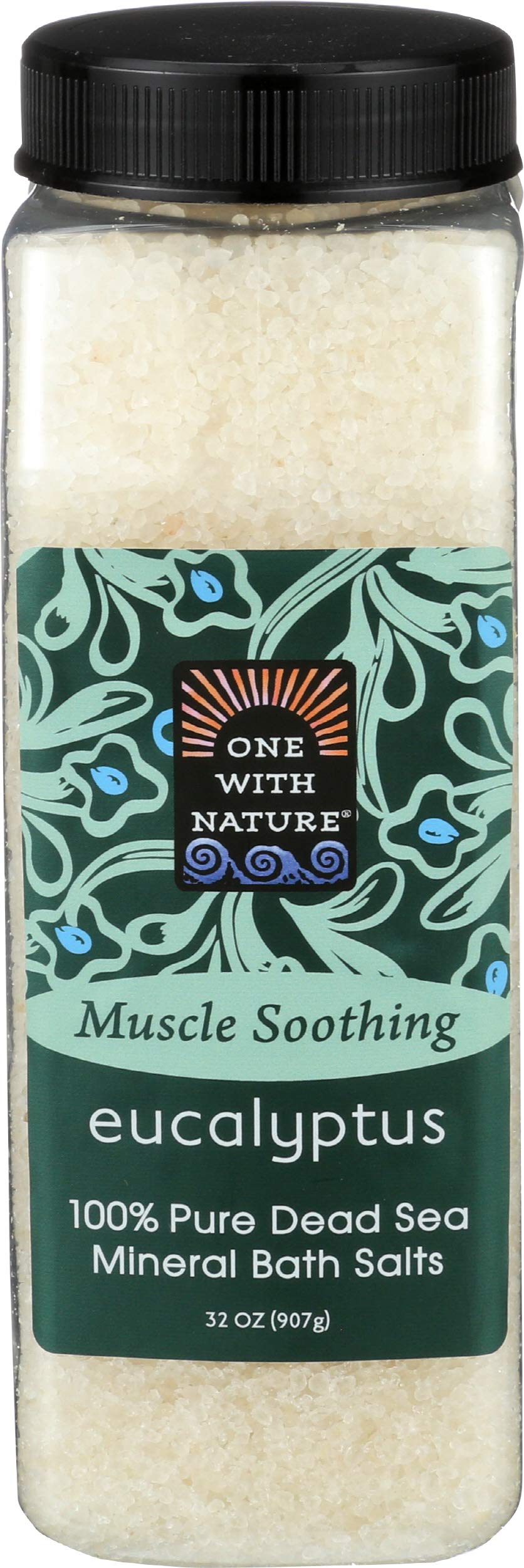 One With NatureEucalyptus Bath Salt, 1.98 Pound
