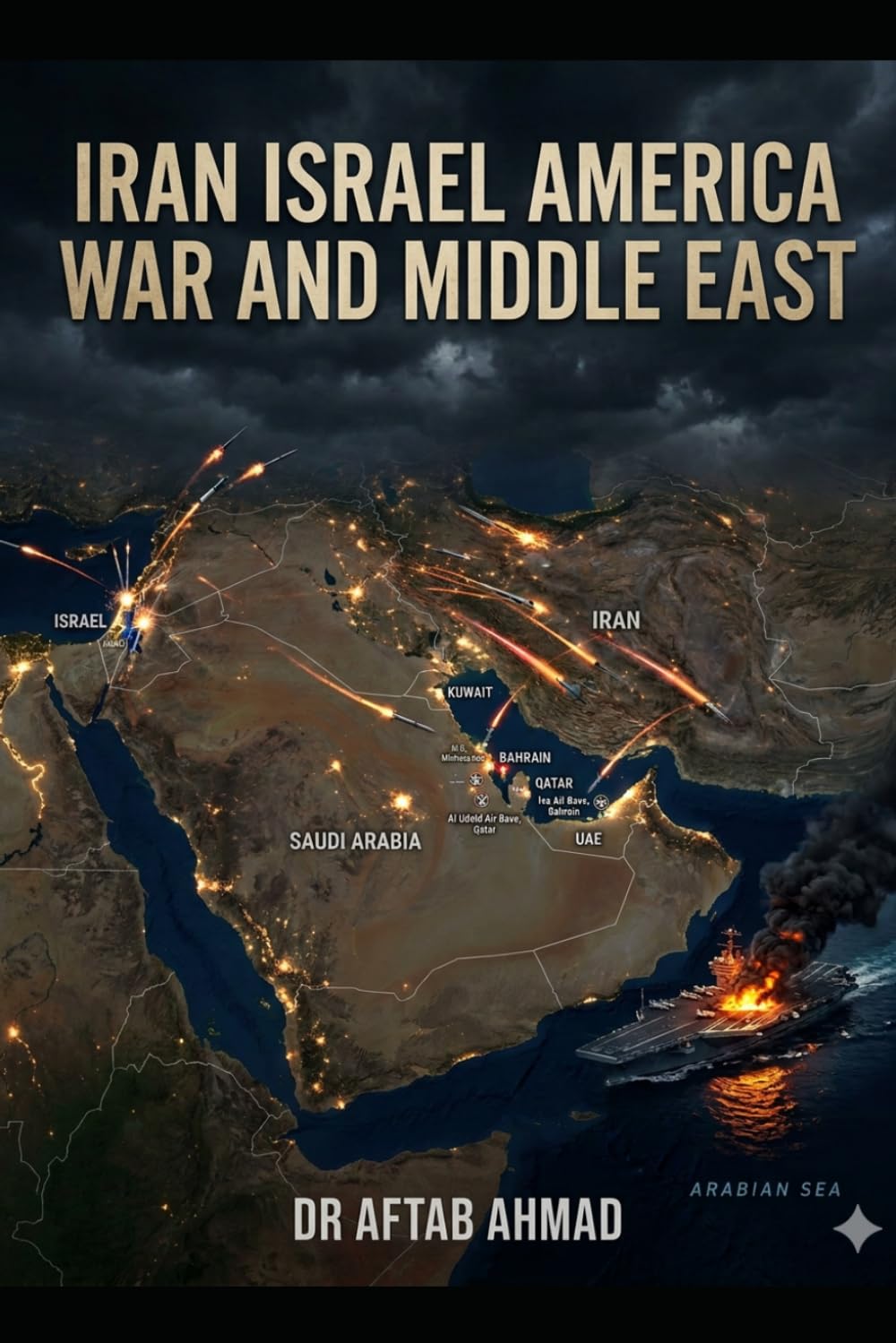 The Iran–Israel–America War: Escalation in the Middle East /Middle East in Flames / iran vs america ,iran vs USA ,iran vs israel, iran vs gulf ... conflict analysis)