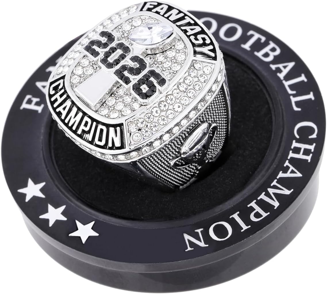 2026 Fantasy Football Championship Ring Trophy Award for Fantasy Football League Winner