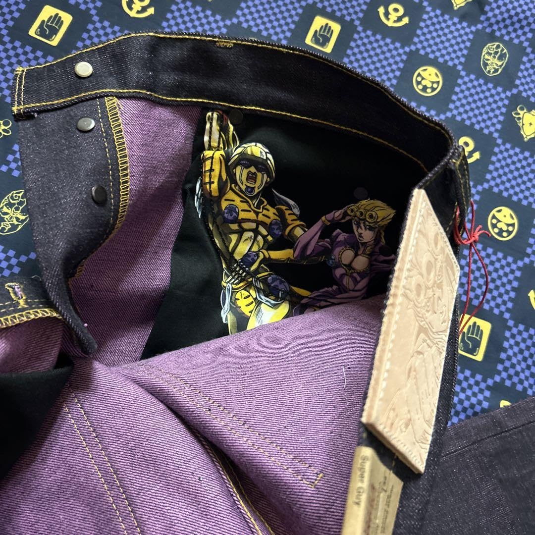 Amazon.co.jp: ジョジョ × NAKED & FAMOUS DENIM 黄金の風 ジョルノ  