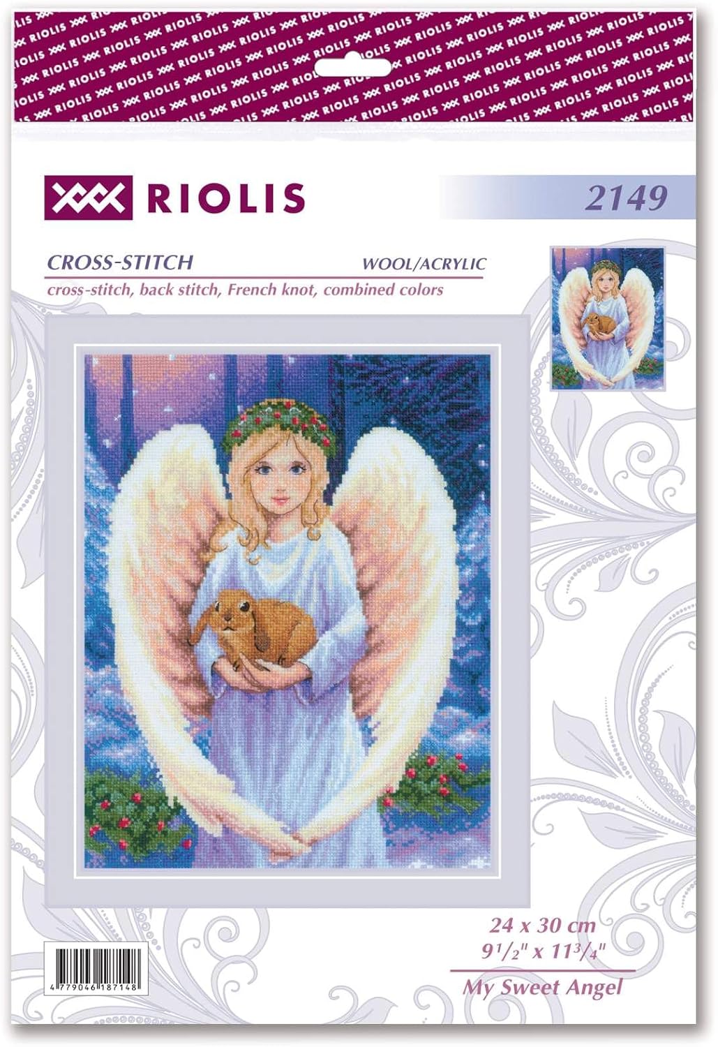 RIOLIS Counted Cross Stitch kit 2149 My Sweet Angel