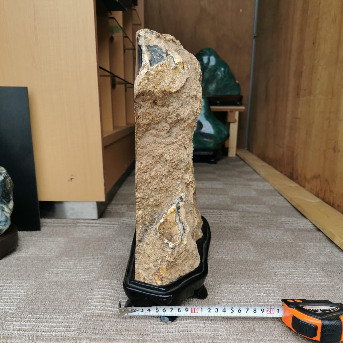 アゲート　17.7キロ　瑪瑙　鑑賞石　石　置物　オブジェ　インテリア Amazon.co.jp: アゲート17.7キロ瑪瑙庭石鑑賞石石盆石水石灯籠庭坪庭