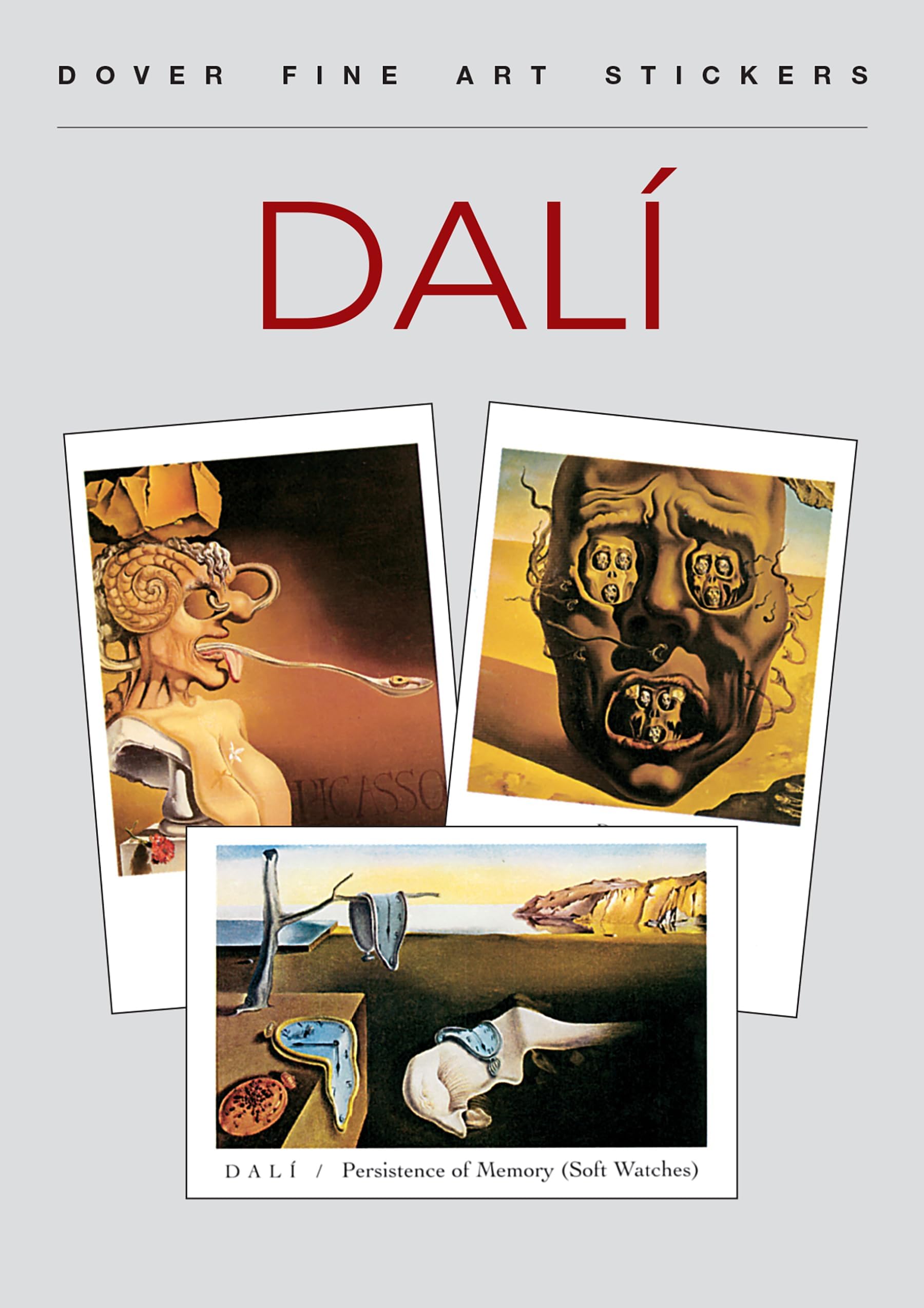 Dali: 16 Art Stickers