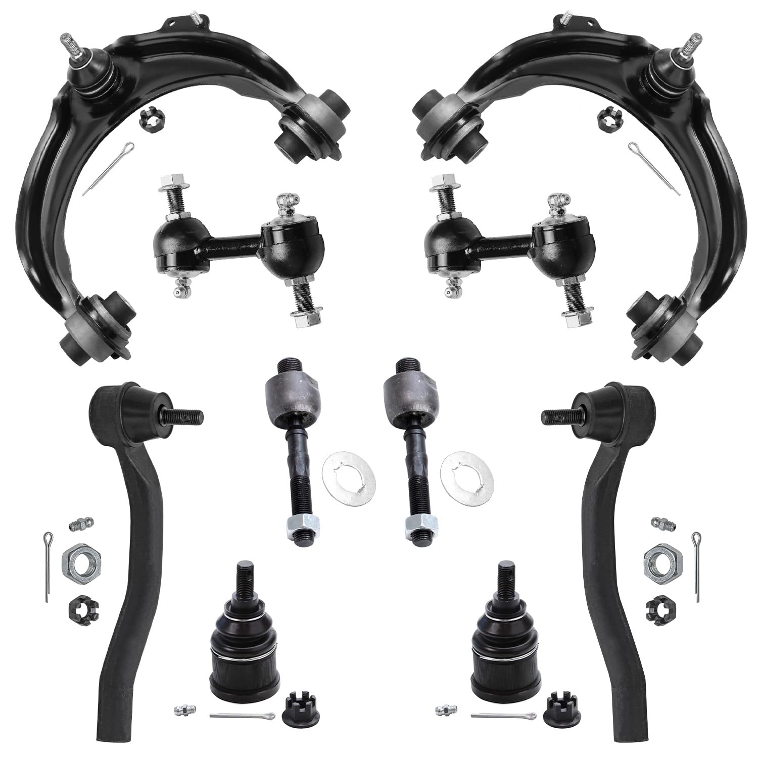Detroit Axle - 2.4L Front End Kit for 2003-2007 Honda Accord, 2004-2008