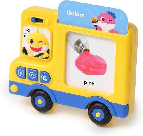 Miniatura 10 de Baby Shark Flash Card Learning BusBaby Shark Juguetes interactivos de aprendizaje para niños pequeñosJuguetes de aprendizaje y educación