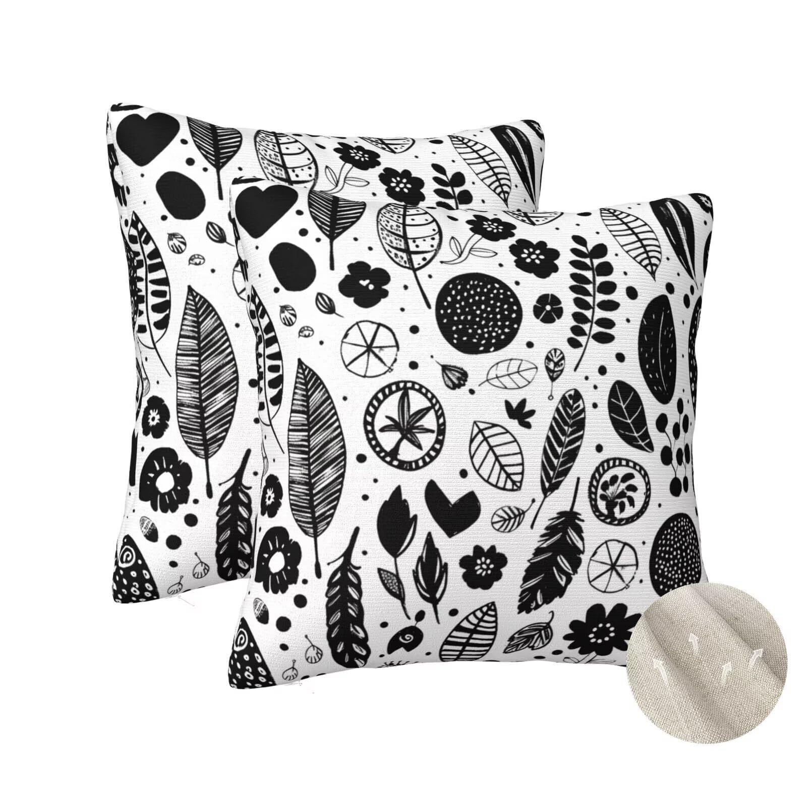 Taie oreiller carré 70x70 cm : protégez et décorez vos grands coussins de canapé
