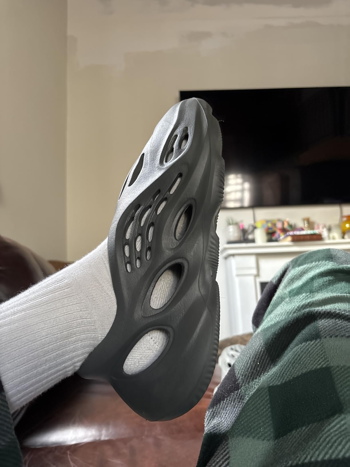 yeezy foam runner on feet review