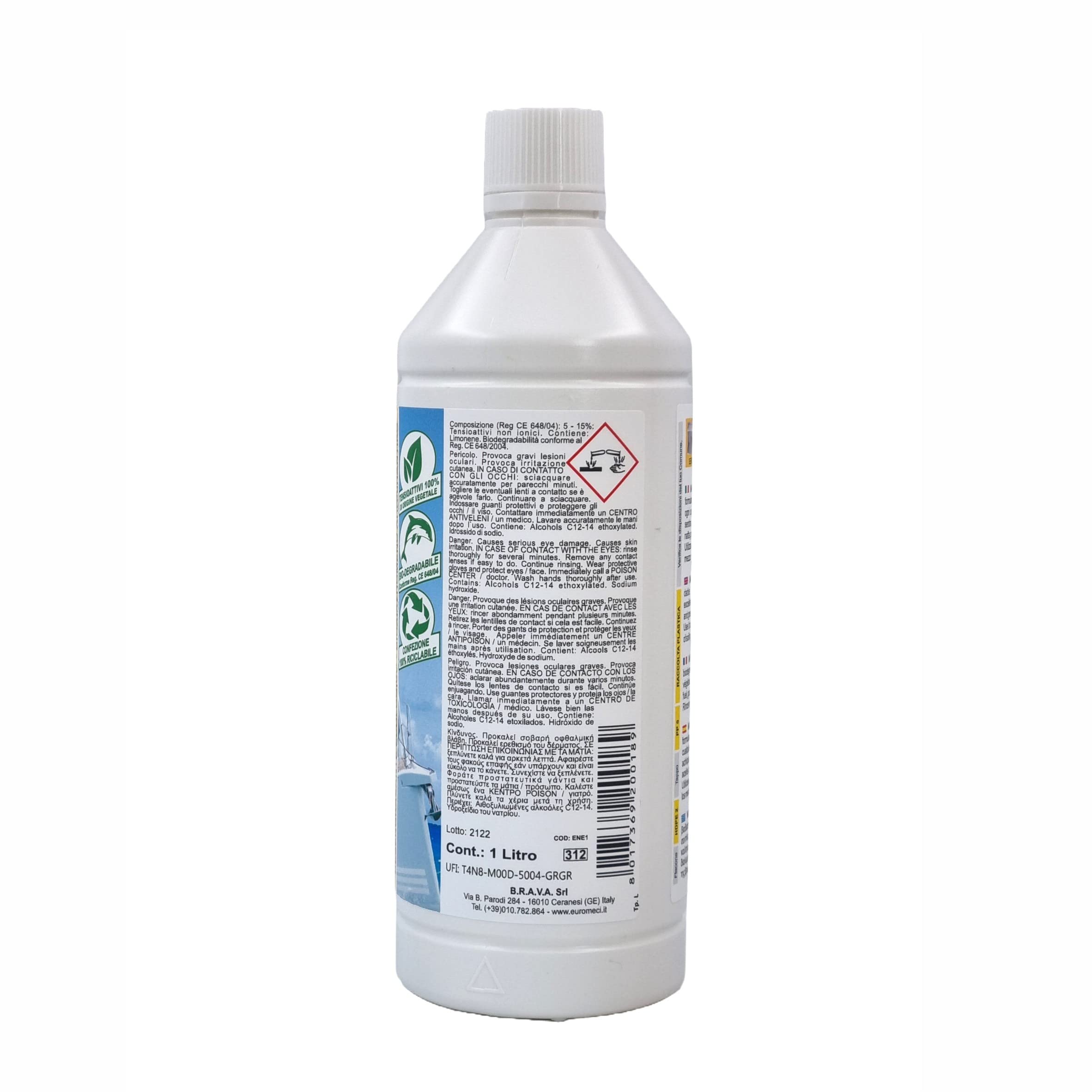 Nave Eco, Sgrassante nautico ecologico, 1.000 ml