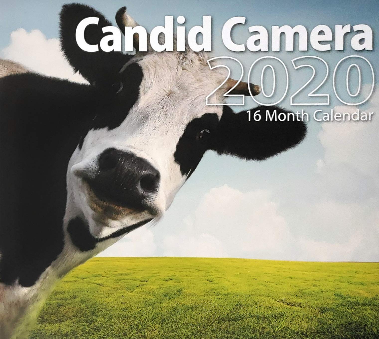 2020 Candid Camera Full Size 16 Month Wall Calendar