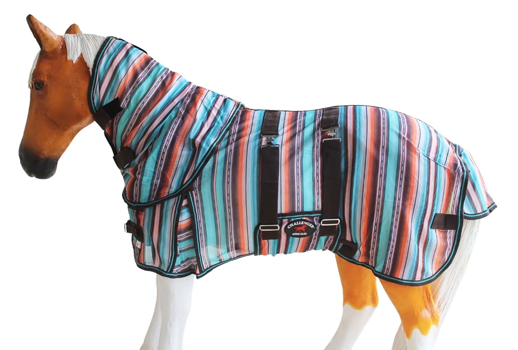 Challenger Miniature Weanling Donkey Pony Horse Foal Summer Fly Sheet Serape 51838