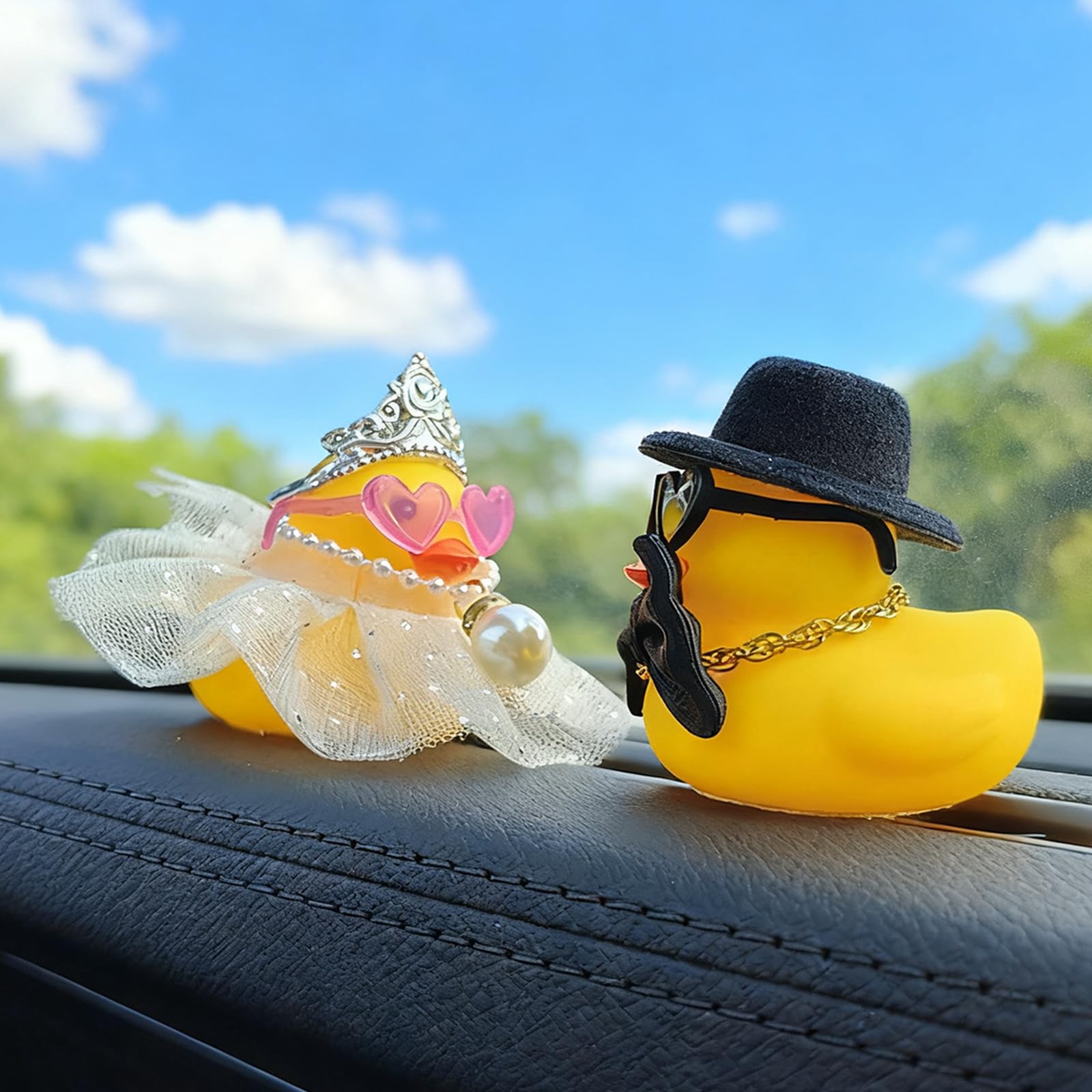 Canard Vibrant Canard De Bain Pour Couple De Mariés - Hauteur : 5 Cm - Jaune - Jouet Canard En Canard Vibrant Canard De Bain Pour Couple De Mariés - Hauteur : 5 Cm - Jaune - Jouet Canard En