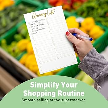 Vintage Magnetic Notepads Refrigerator /book Grocery List - New Zealand