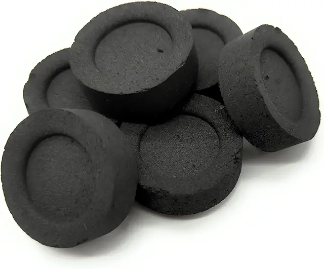 Carboncino per Incenso Rapida Accensione 33mm - 6 Dischi Naturali