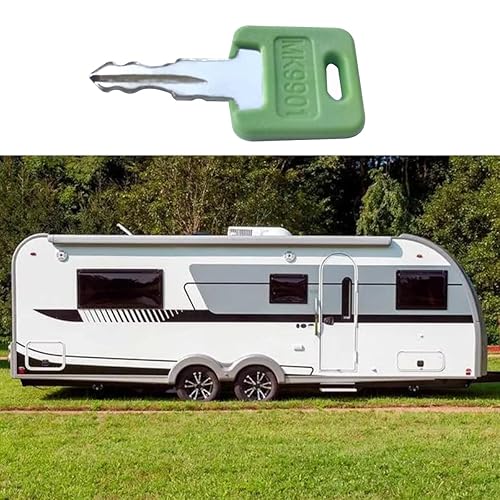 Vista 24 de Juego de 3 llaves de encendido Juego maestro de llave de excavadora Equipo pesado Juego de llaves/construcción Comparar con Volvo Key Equipo pesado