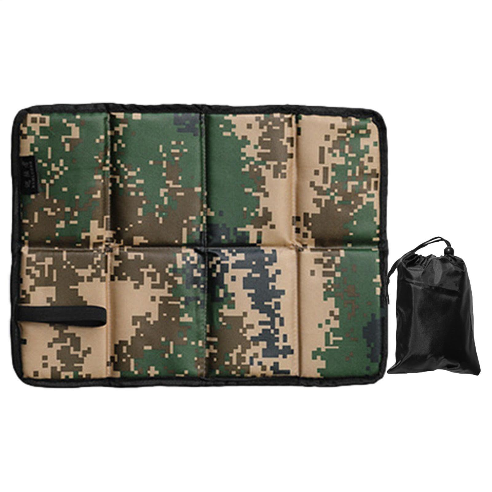 Folding Sit Mat Camping | Camping Seat Cushion | Lightweight Waterproof Foam Seat Pad | Sponge Insulated Cushion Foldable With Storage Bag | For Çamping, Hiking, Festivals & Picnics