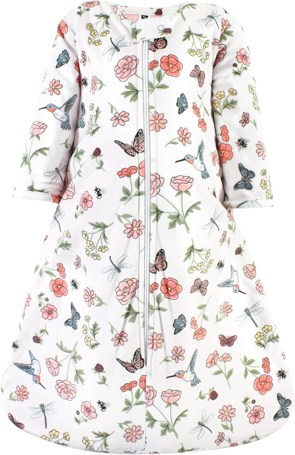 Hudson Baby Unisex Baby Long Sleeve Plush Faux Fur Sleeping Bag, Wearable Blanket