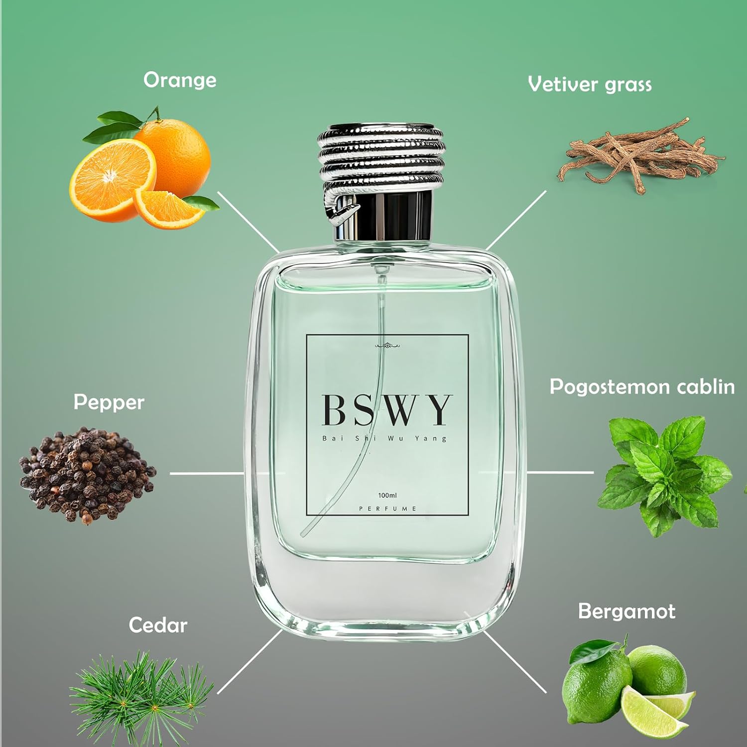 Eau De Parfum Spray Men 100ML (3.4 Oz) - Long Lasting Pheromone Cologne, Premium Perfume Men, Ideal for Daily Elegance, Parfum Cologne - Image 3