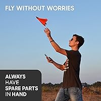 Vista 6 de POWERUP Kit de piezas de repuesto 4.0 - Piezas adicionales para el kit de avión de papel 4.0 Flying Smartphone.