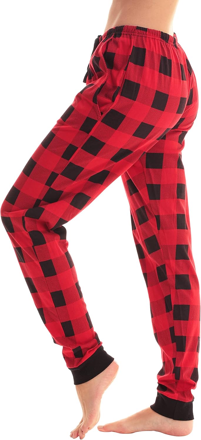 Just Love Women Cotton Joggers Pajama Pants with Pockets - Image 2