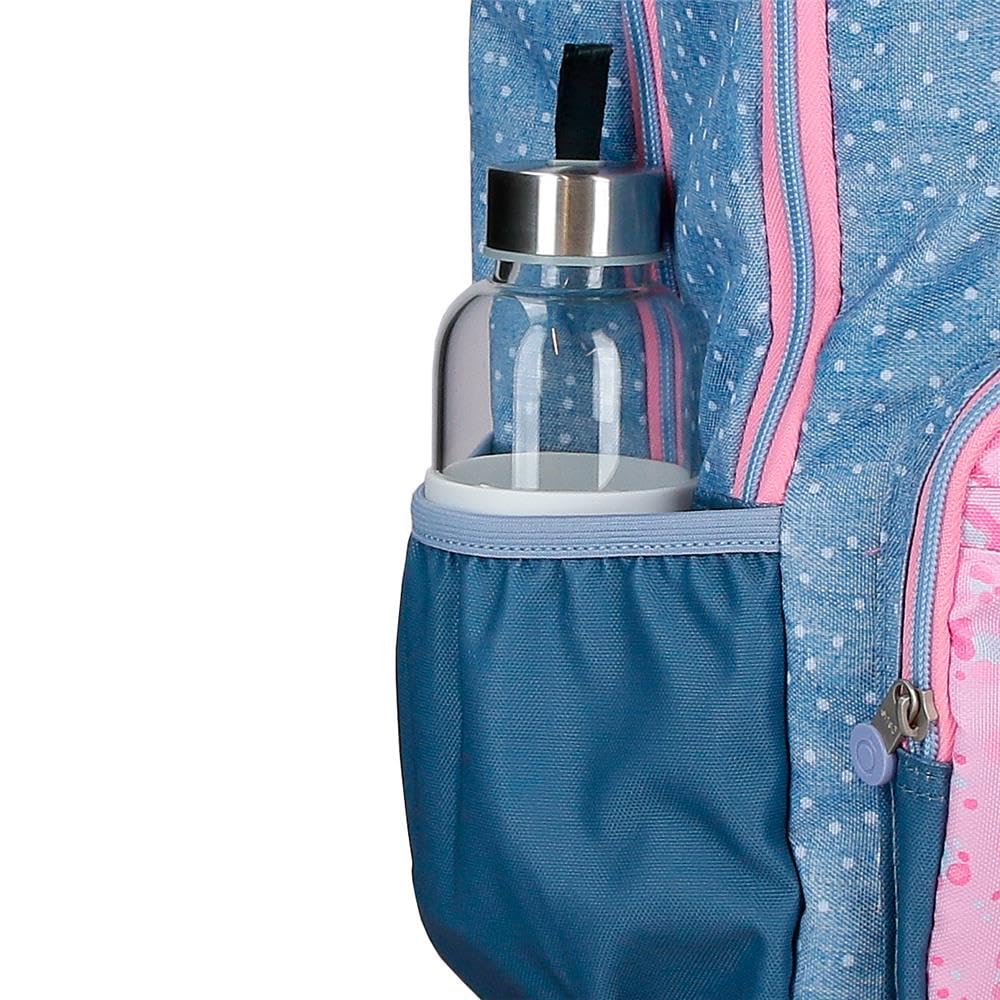 Enso Dreamer Zaino per bambini, zaino per la scuola, realizzato in poliestere, ruote doppie a rotazione multidirezionale, molteplici modi per usarlo, blu, Rucksack 44, Zaino 44