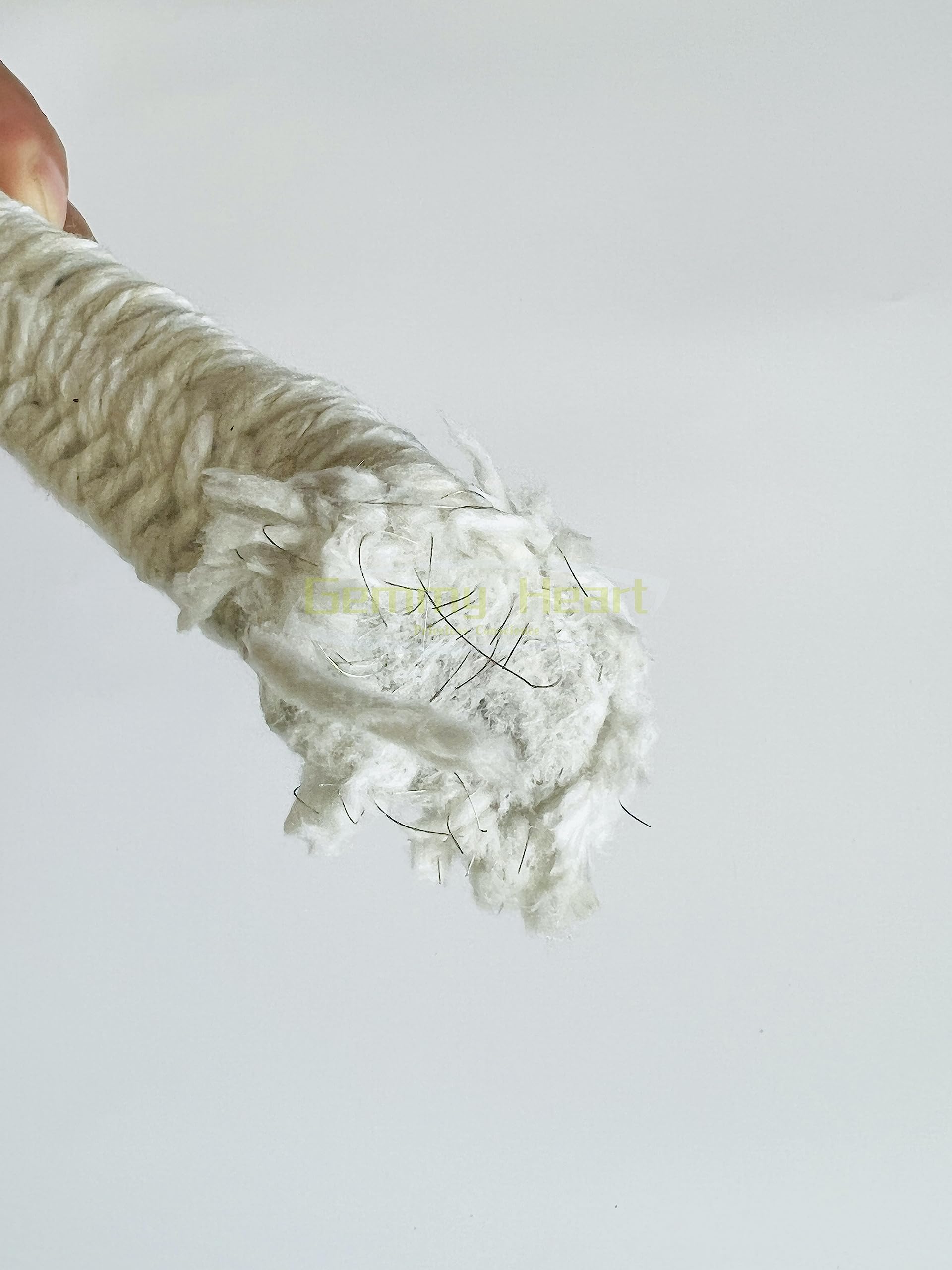 Nastro Isolante in Fibra Ceramica for Alte e Basse Temperature - Corda Isolante ignifuga da 5 m for sigillatura Industriale, 1 Pezzo(12mmx12mm)
