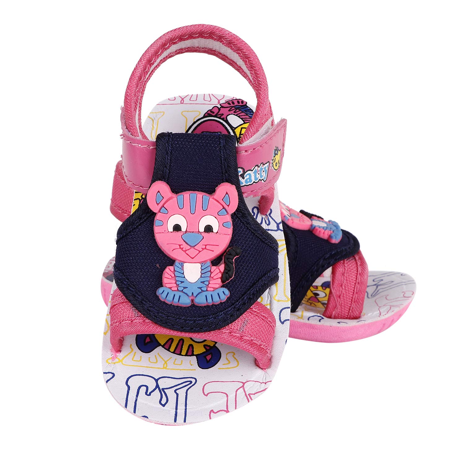 BUNNIES Kids Chu-Chu Sound Musical First Walkings Sandals For Baby Boys & Baby Girls For (15 Months To 18 Months) 4