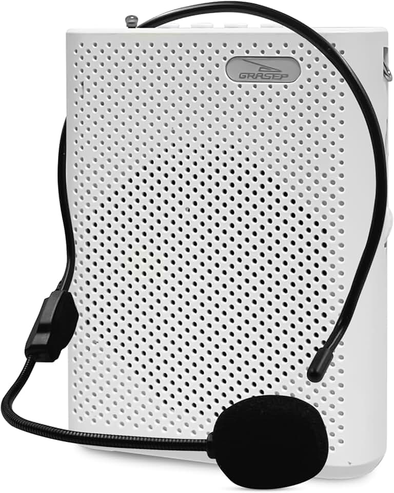 Megafone Amplificador Professor Escola Bluetooth Som Nítido Sala De Aula Eventos Festas Comércio Megafone De Voz Portátil Com Microfone