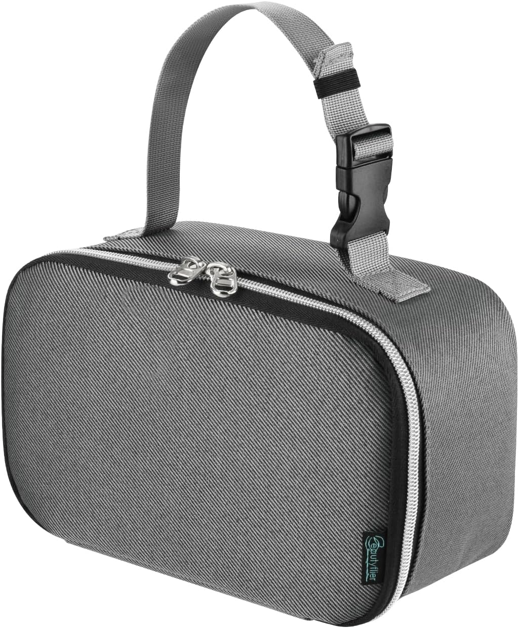 Beautyflier Travel Carrying Bag for Lifevac Travel Kit, Durable Storage Bag for Airway Suction Device, Portable Travel Case with Adjustable Hand Strap for Car Home Camping Hiking, Black (Bag Only)
