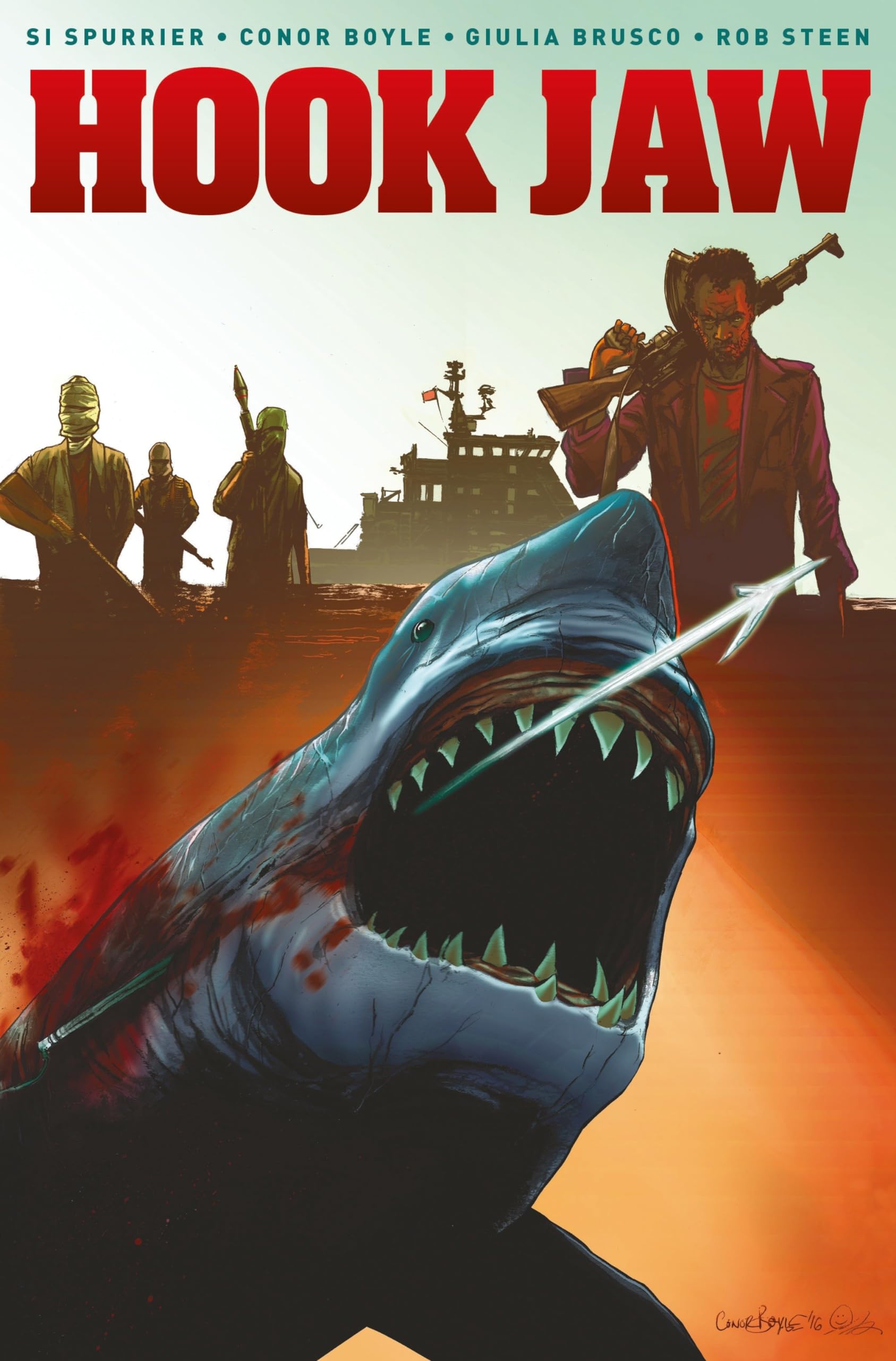 Hook Jaw Volume 1 by Si Spurrier PAPERBACK 9781782768050