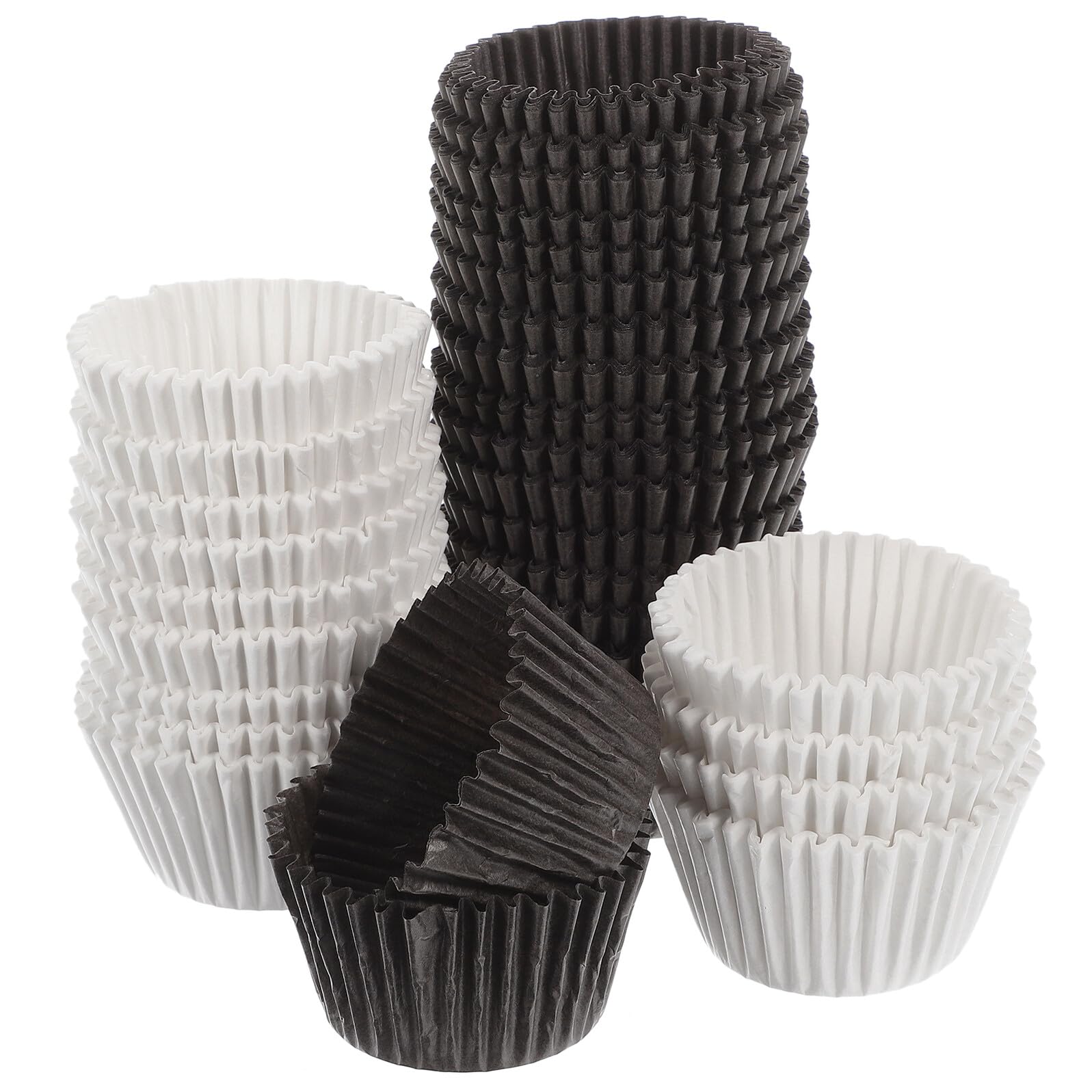 Alipis 1000 Capacillos de Papel y Papel Antiadherente de Textura Resistente para Cupcakes Ideales para Bodas y Tiendas de Postres