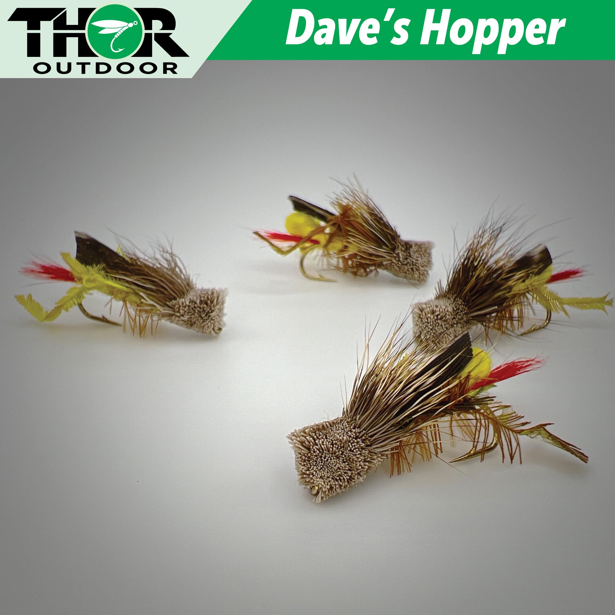 Amazon.co.jp: Thor Outdoor Dave's Hopper - トップウォーターフライ