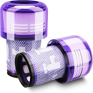 PIGUOAT 2 Pack V12 Filters Compatible with Dyson V12 Slim Vacuums and V12 Detect Slim Vacuums, Part No.971517-01