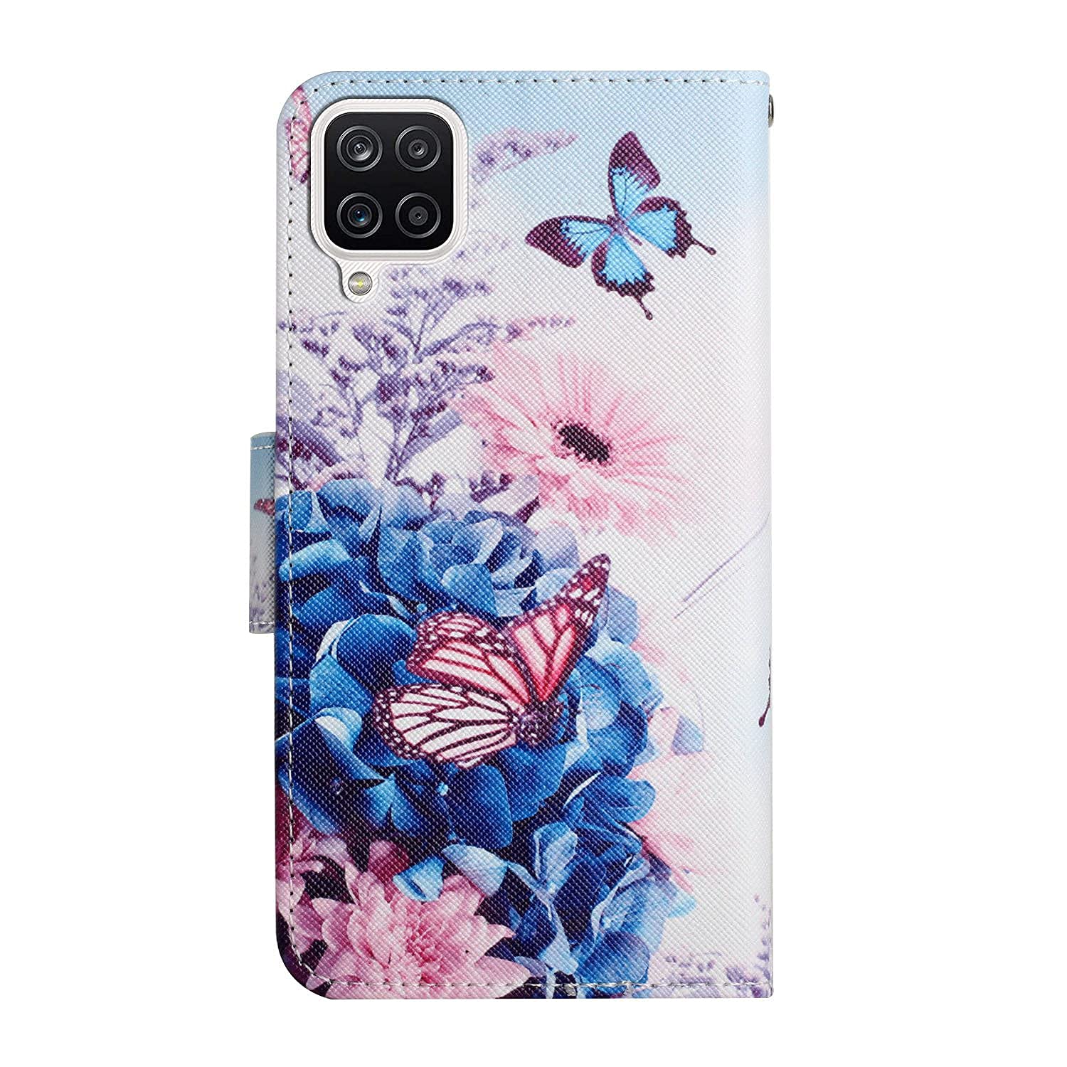 LEMAXELERS Custodia Portafoglio Per Samsung Galaxy A22 5G – Pelle PU Con Magnete E Supporto