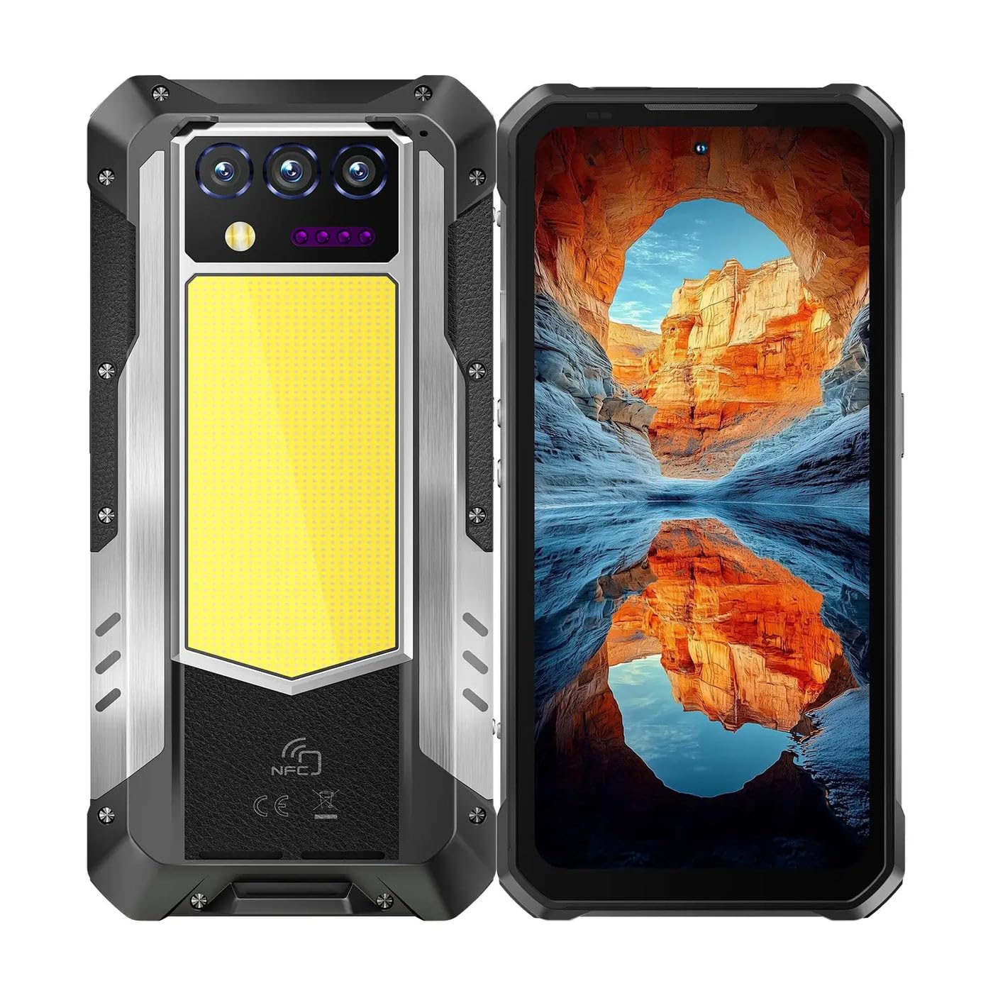 Oukitel WP100 Titan 5G Rugged Phone 6.8-Inch 120Hz 33000mAh Big