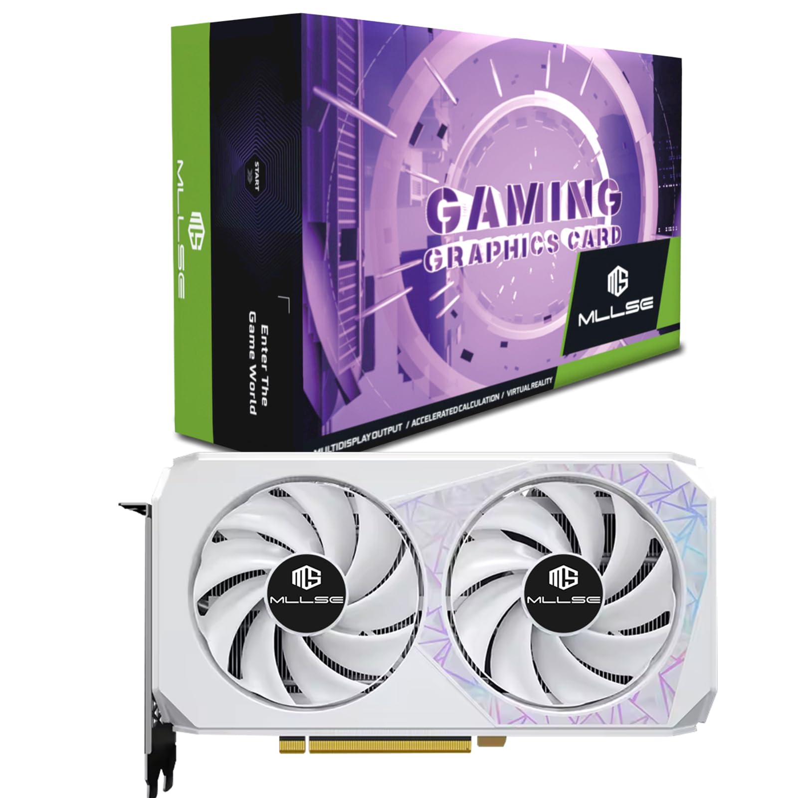 MLLSE RTX 3060 Graphics Card, 12GB GDDR6, 192-bit, PCIe 4.0, HDMI