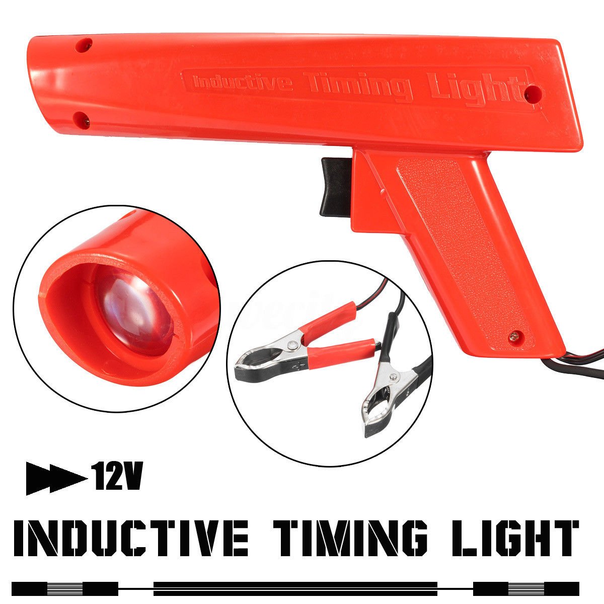 Lampe Stroboscopique 12V – Pour Régler L'allumage Moteur Essence, Voiture, Moto