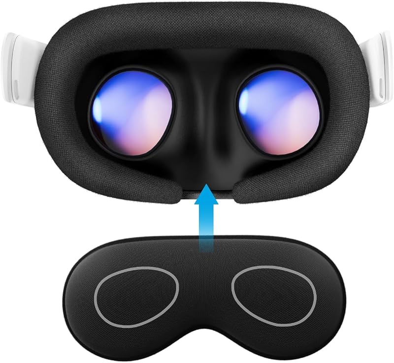 Lens Protector Cover Compatible with Meta Quest 3s, Quest 3/2/1, Vision Pro, Valve Index, Rift S and Pico 4, Protects Lens from Sunlight, Scratches and Dust
