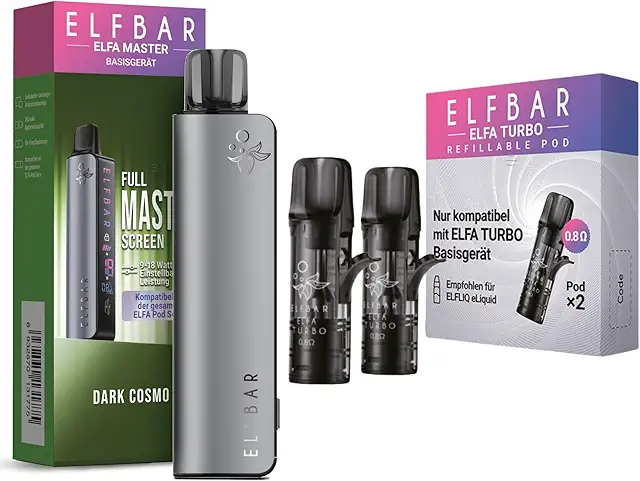 Elfa Kori Elfbar Elfa Master Akkuträger mit Display - 850mAh Pod System