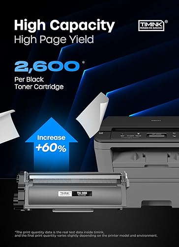 Miniatura 2 de TN660 - Cartucho de tóner compatible con TN660 TN-660 TN 660 TN630, compatible con impresoras HL-L2300D HL-L2380DW HL-L2320D DCP-L2540DW MFC-L2700DW