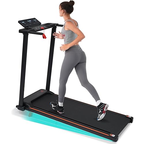 Merax Treadmill with Incline 3-in-1 Portable Treadmills for Home Small, Incline Treadmills with Handle Bar, Walking Pad Foldable with 3.0HP Quiet, LED Dispay, 300LBS Capacity