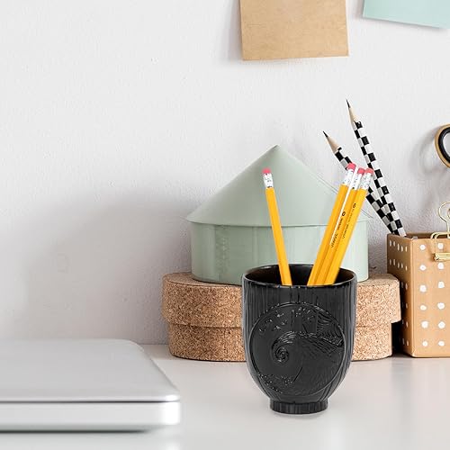 Miniatura 5 de Disney Princess - Vaso de baño de resina morada, soporte para cepillos de dientes y lápices con Cenicienta, Moana, Rapunzel y Tiana, accesorio de