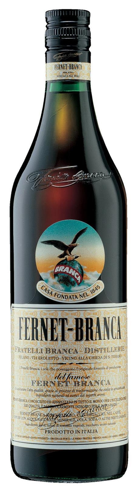 Fernet Branca grande flacone (1 x 3 L)