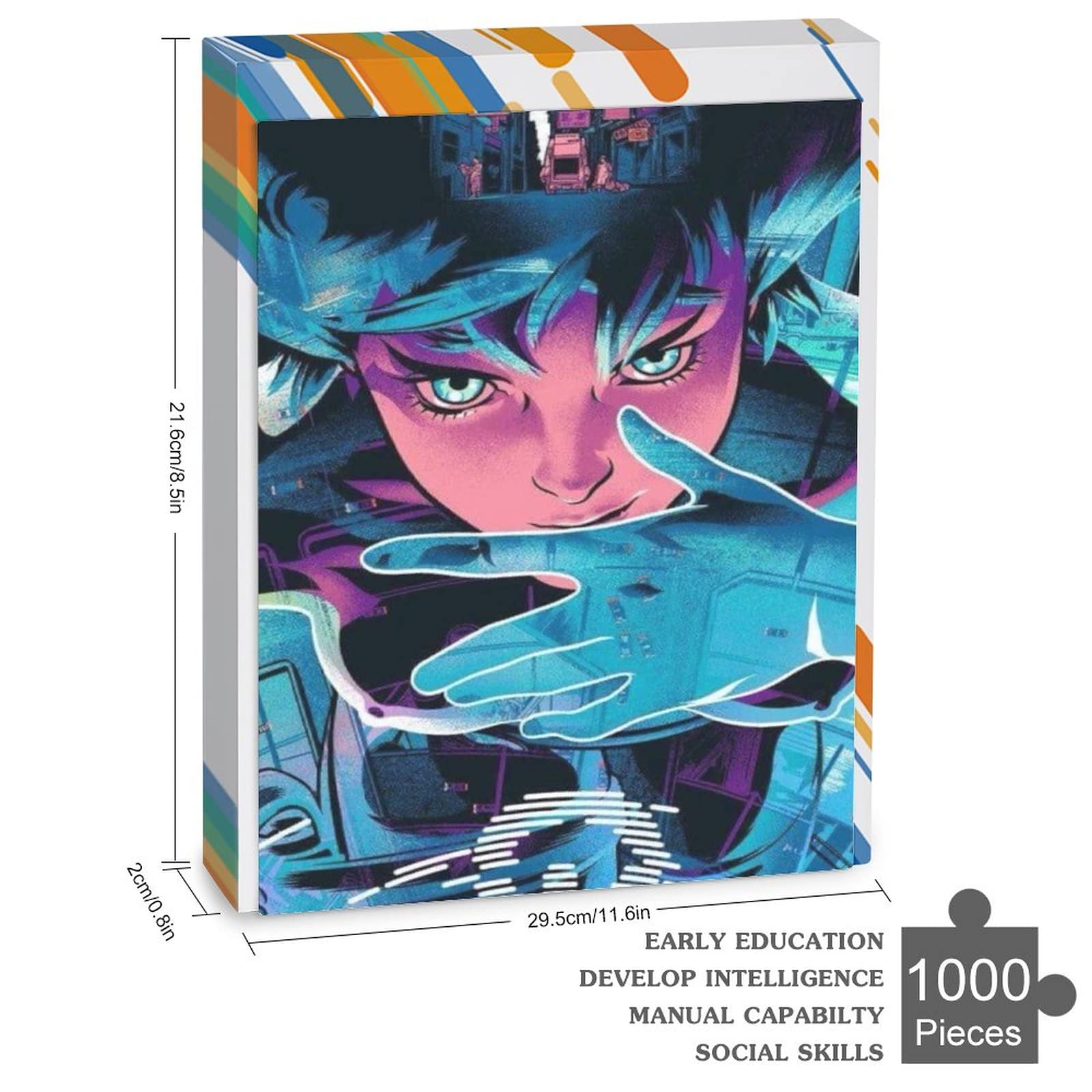 Amazon.co.jp: 攻殻機動隊 パズル ジグソーパズル 1000ピース（53×78cm