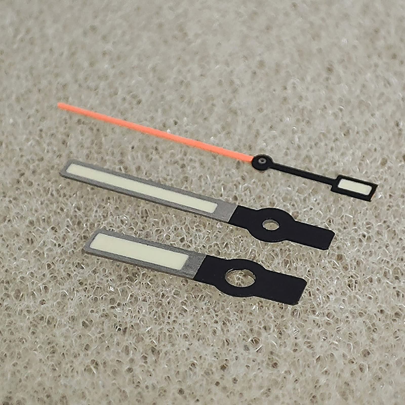 LICHIFIT Watch Hands Green Luminous Hands 3 pins Pointer for NH35/36/4R/7S Movement Repair Part