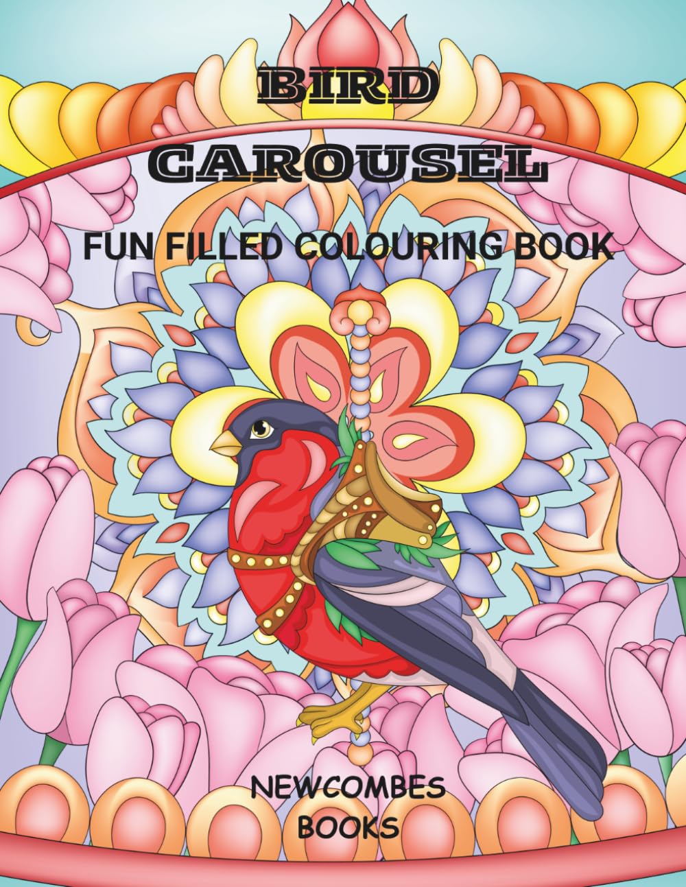 Bird carousel: fun filled colouring book