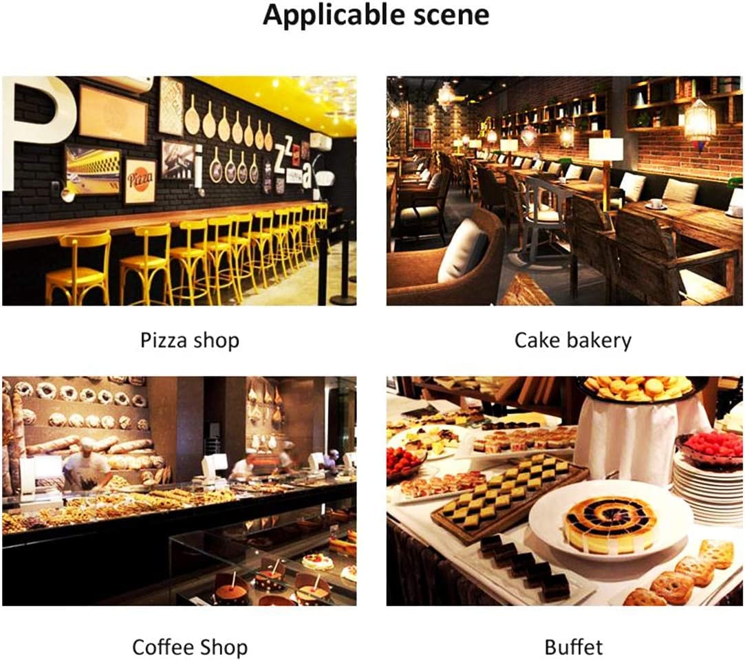 Pizza Dough Roller Sheeter,370W 3-15 inchs Commercial Pizza Maker Pizza Dough Press Machine Forming Roller Sheeter Noodle Pasta Rounding Machine for Pasta Maker, Pizza, Noodle and Bread Equipment